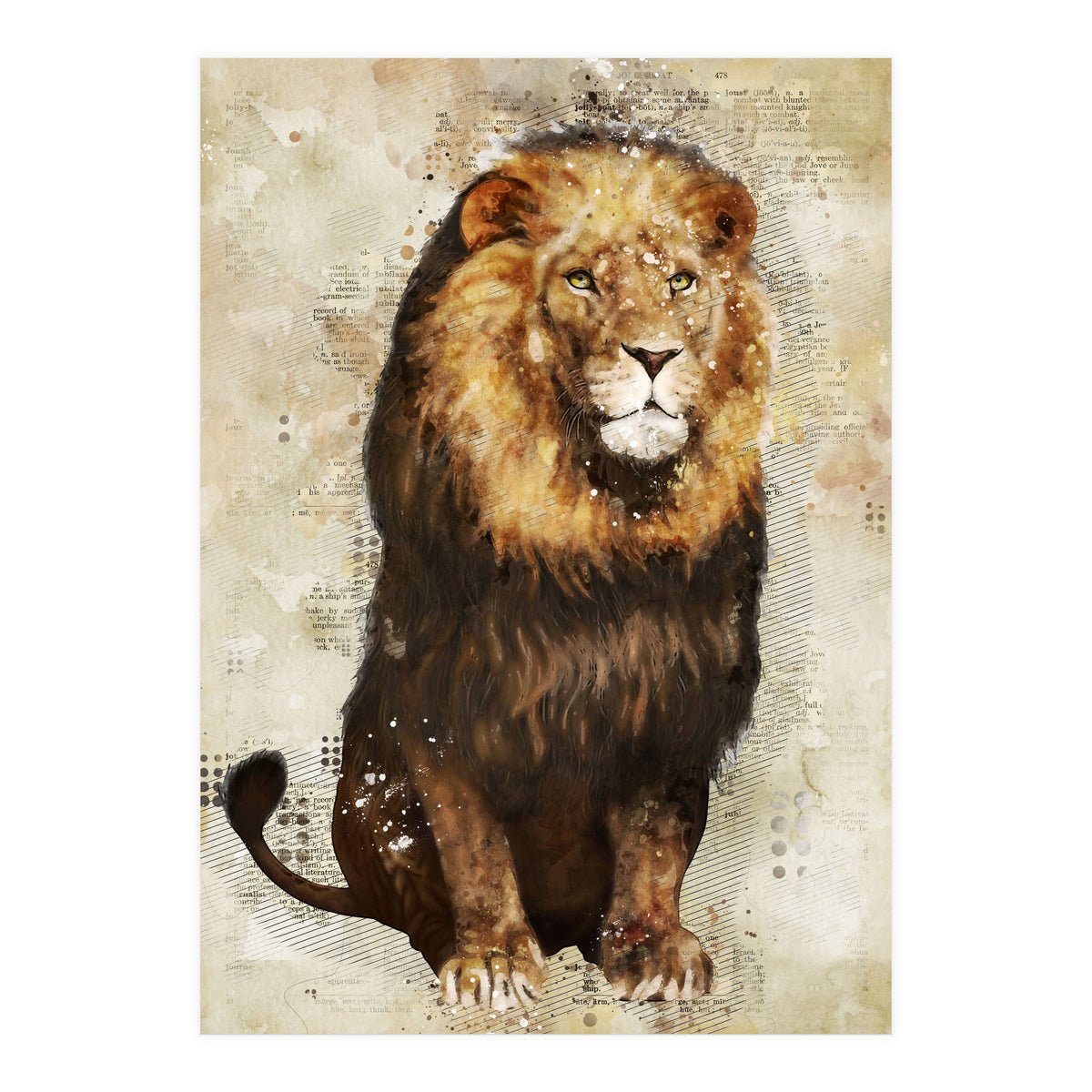 Lion (Print Only)
