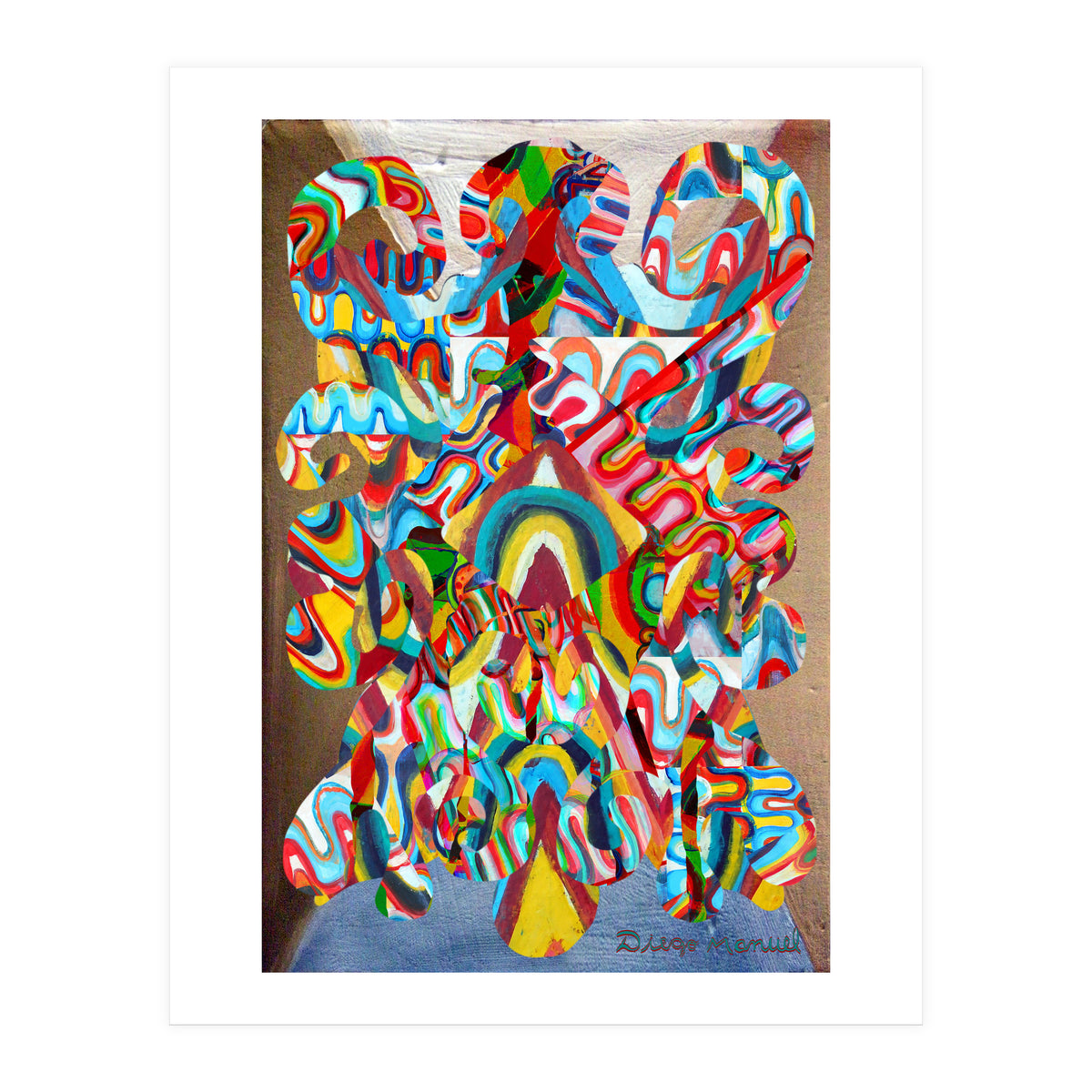 Pop Abstract 2023 A 17 (Print Only)