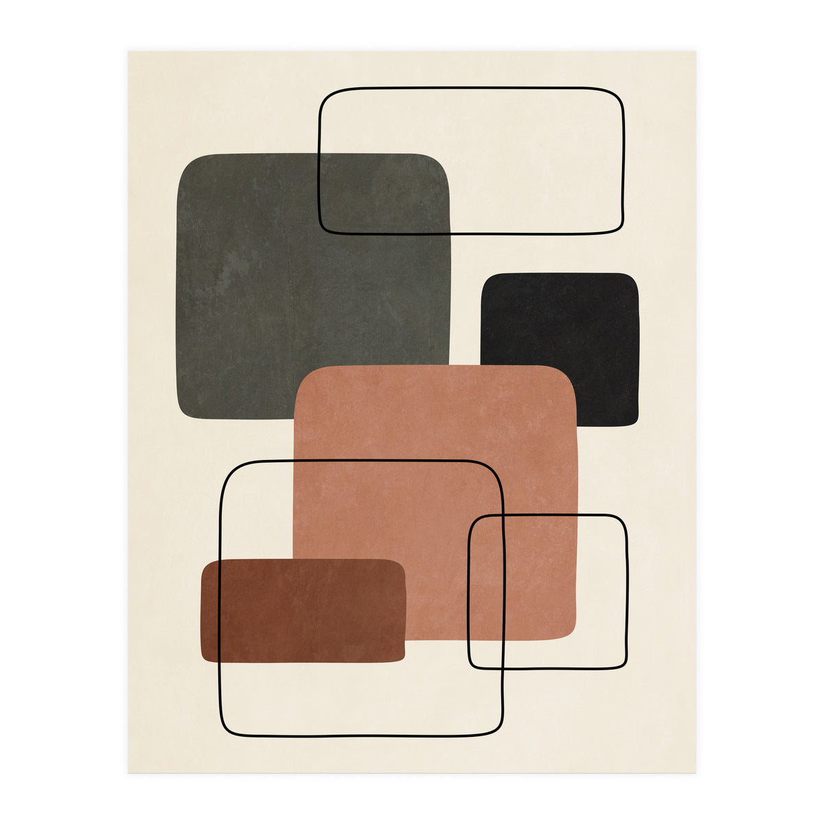 GEOMETRIC SHAPES - TG01 (Print Only)