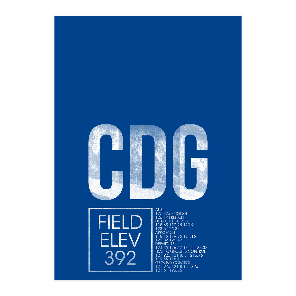 Paris CDG Atc (Print Only)