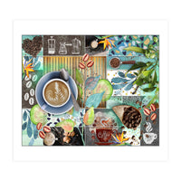 Coffee Shop Collage (Print Only)