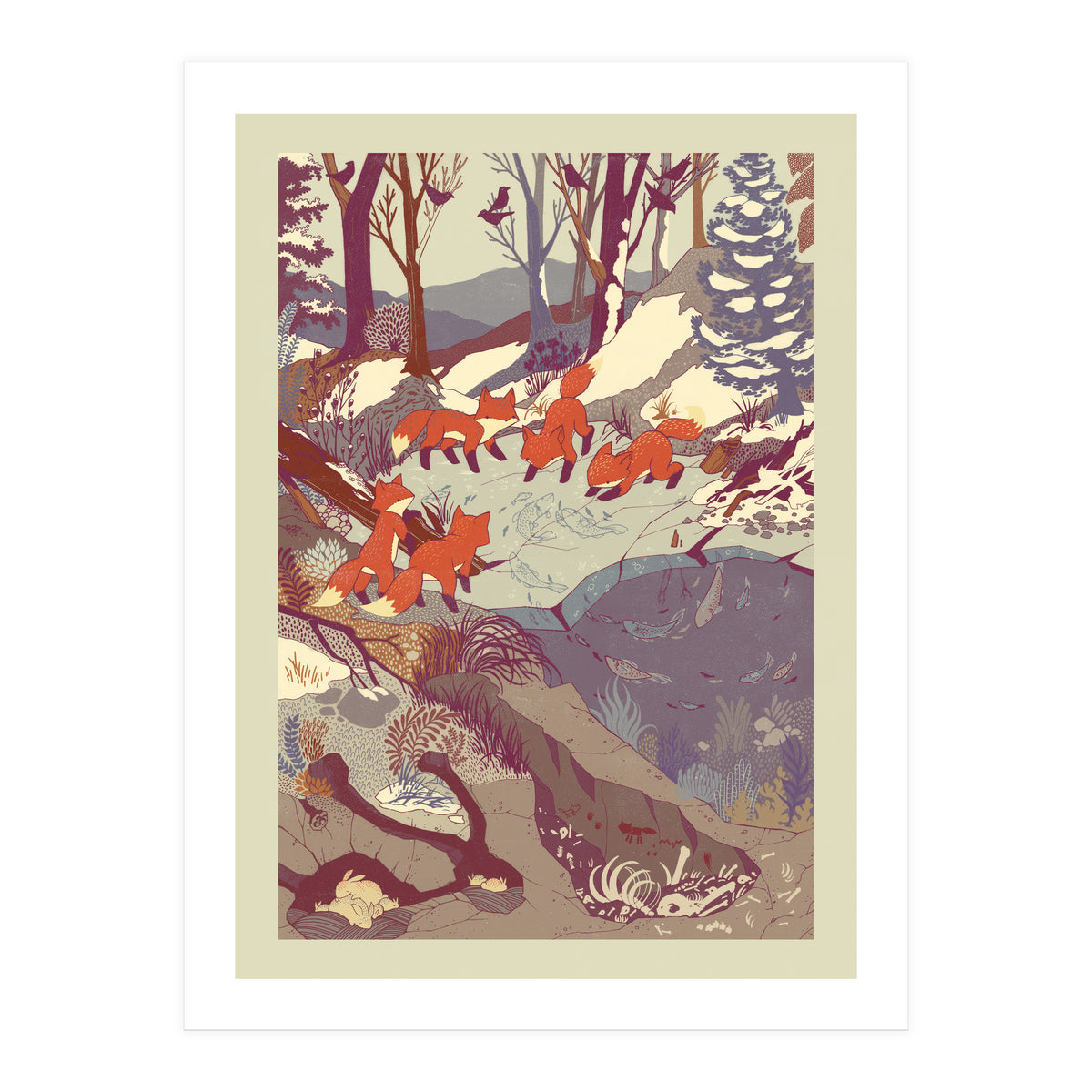 Fisher Fox (Print Only)