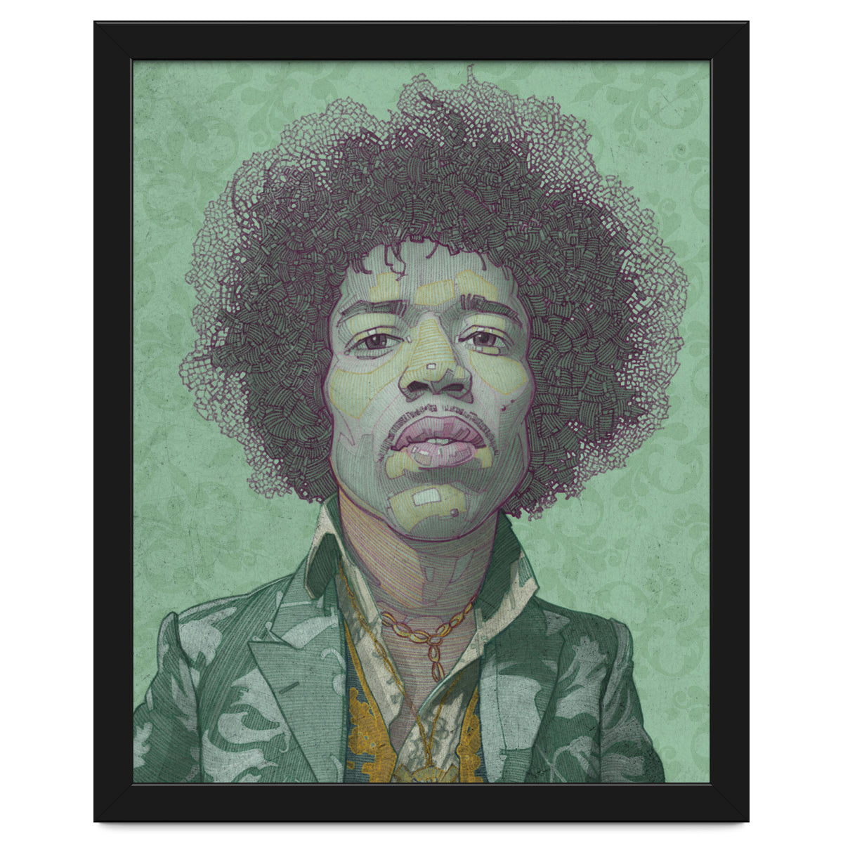 Hendrix Illustration