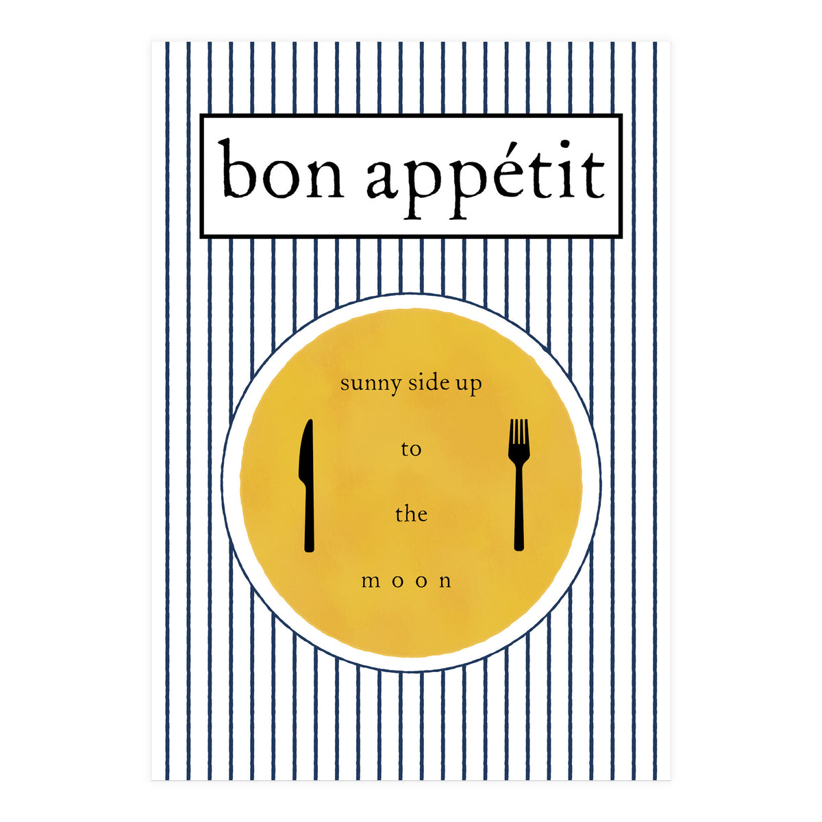 bon appétit   (Print Only)