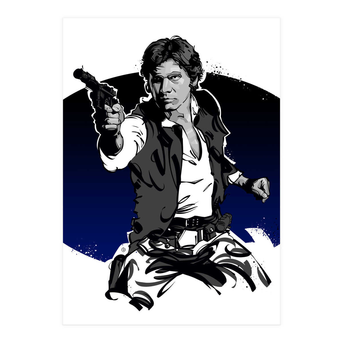 Han Solo STAR WARS (Print Only)