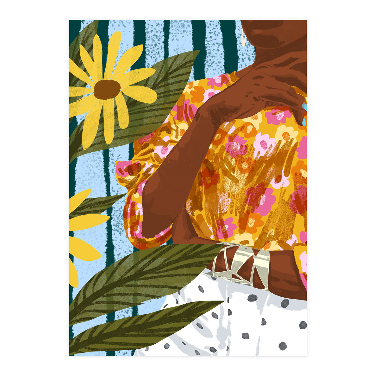 Beauty has no skin tone (Print Only)