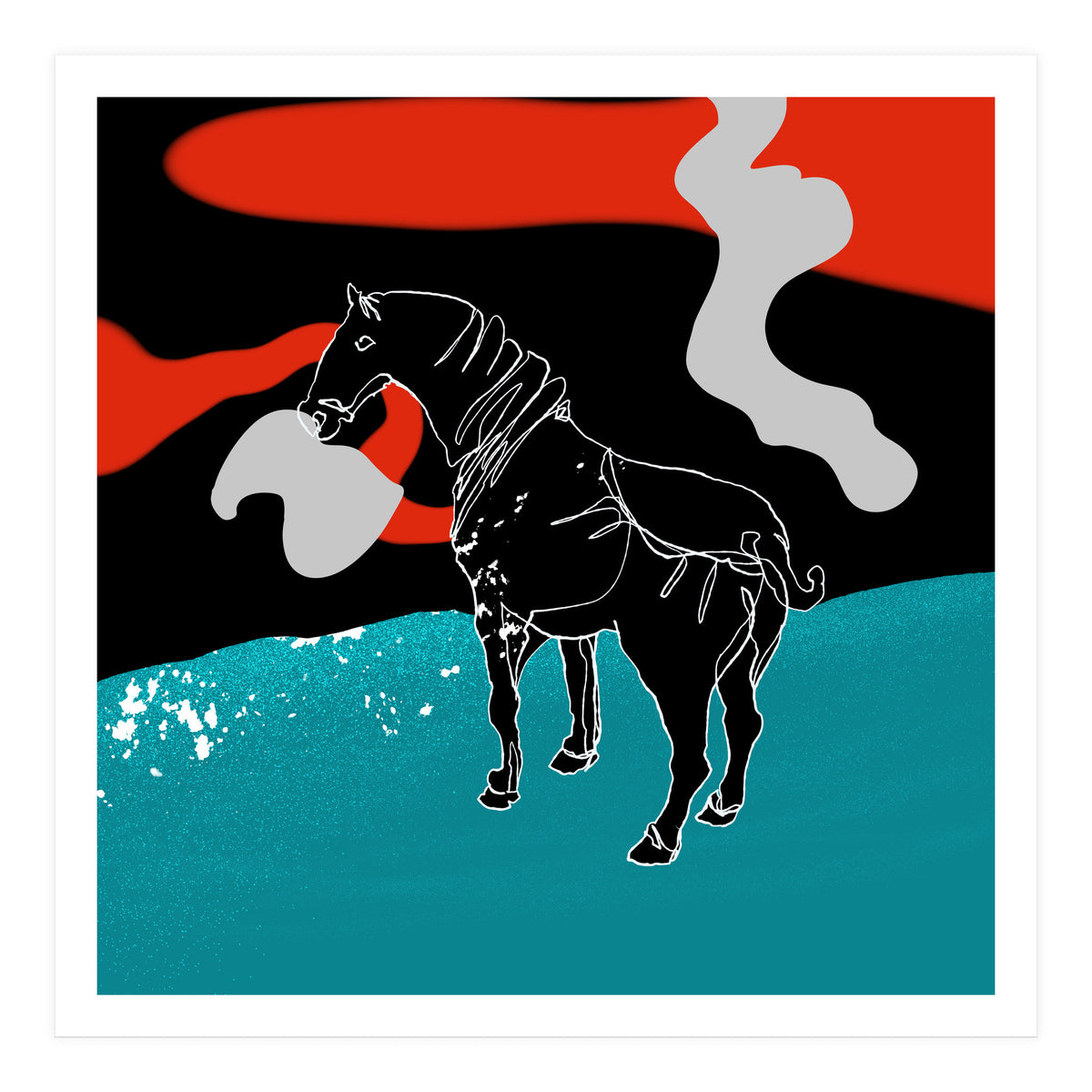 black Horse (Print Only)