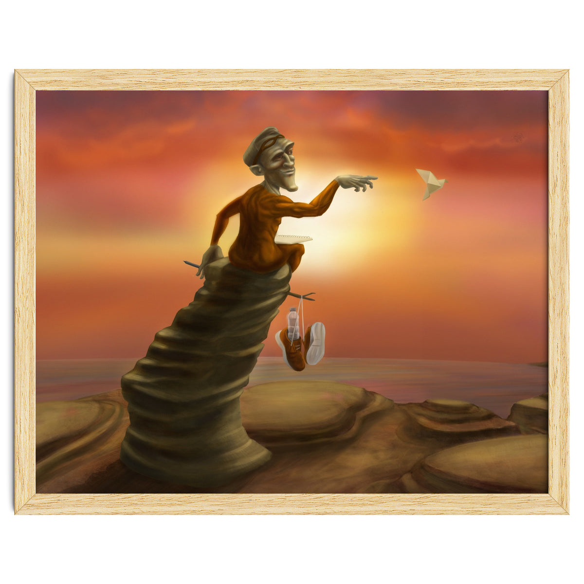 Superhero on a break