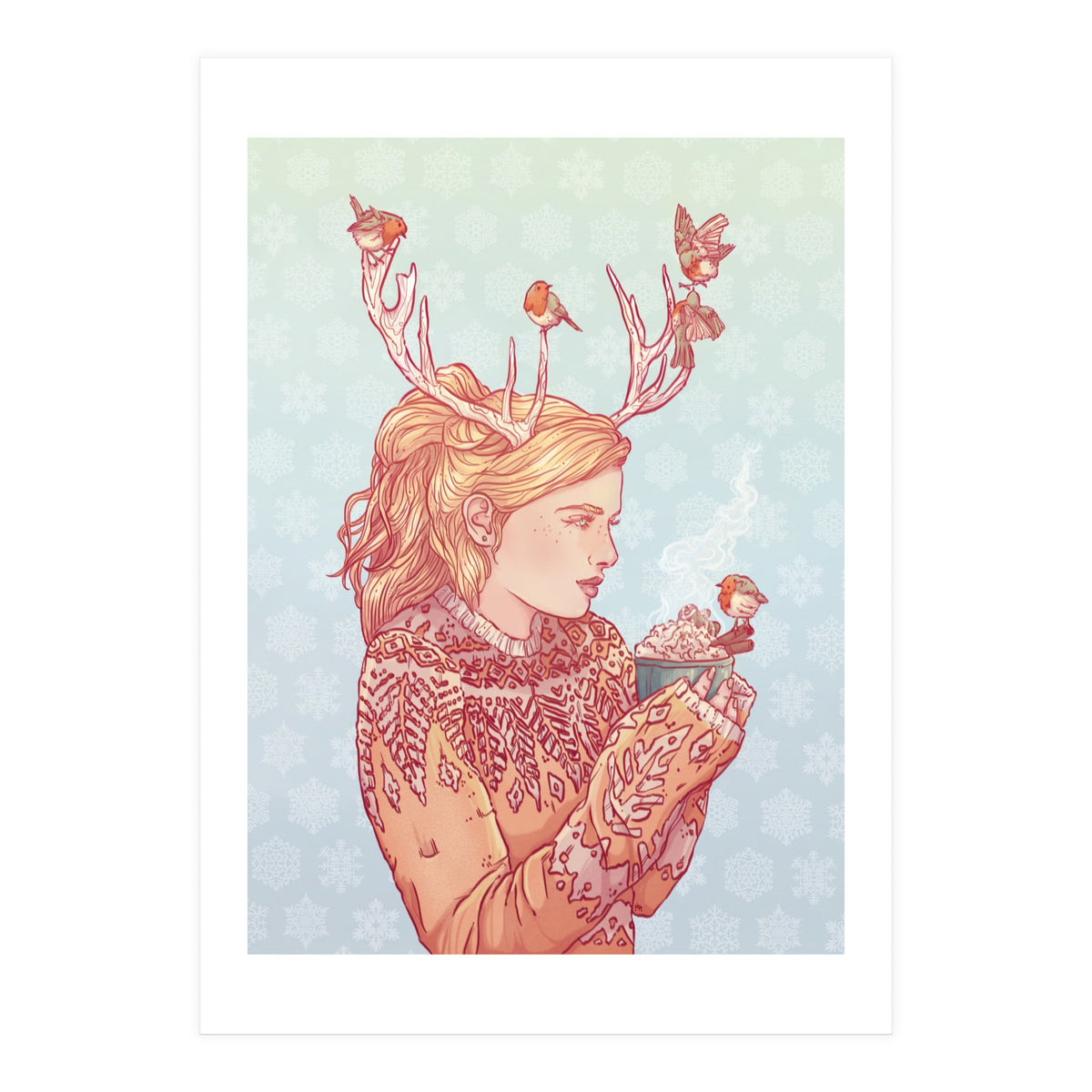 December Lady (Print Only)