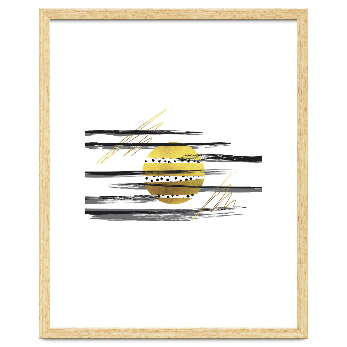 Deco Lines No. 3 – Full Moon