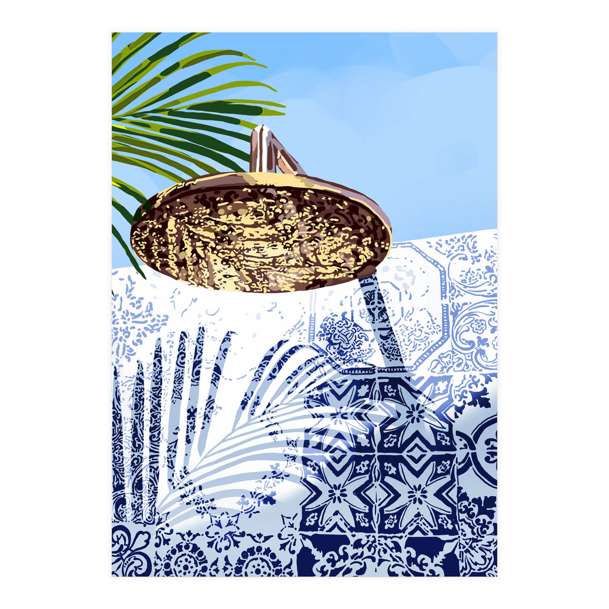 Tropical Shower (Print Only)