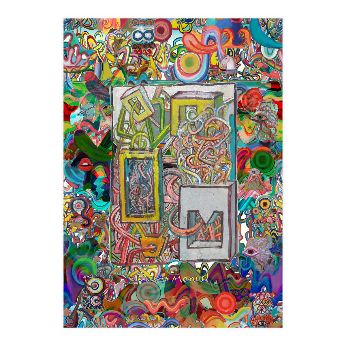 Graffitis 2021 Tapiz 9 (Print Only)