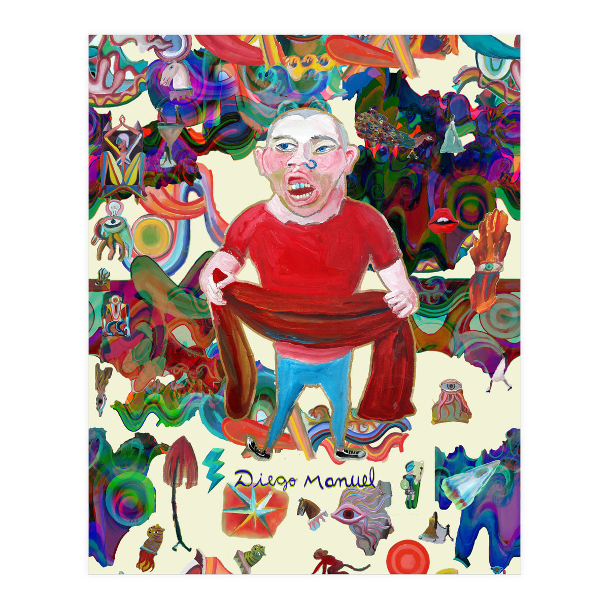 Graffitis 2021 Tapiz 55 B (Print Only)