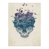 Skull Flowers (Print Only) thumbnail