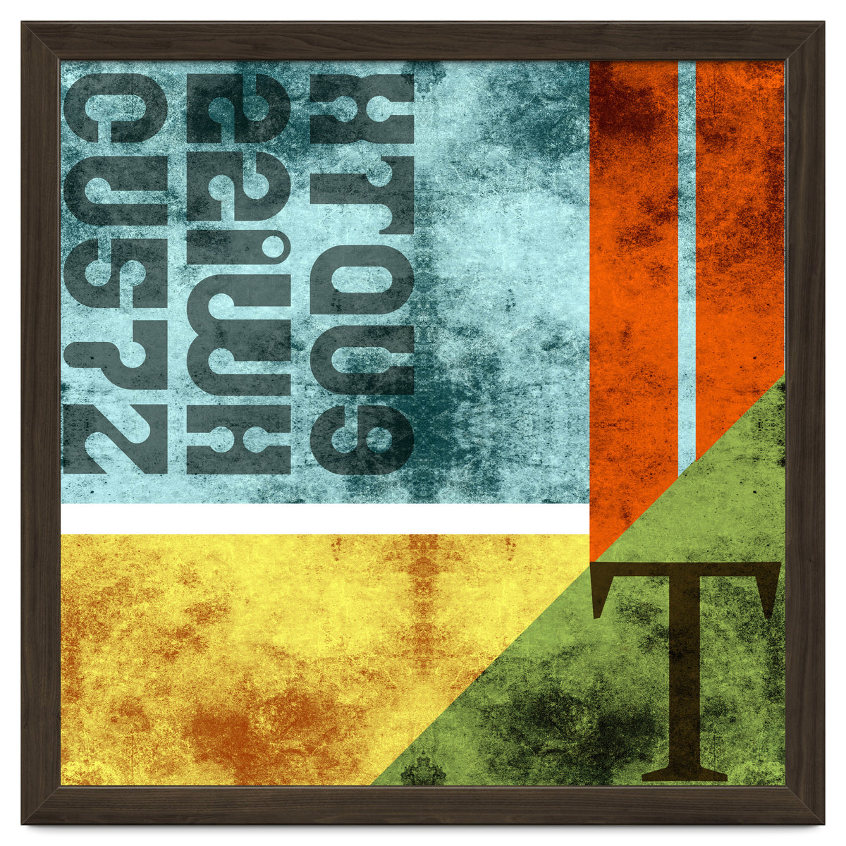 Abstract Industrial Rgby