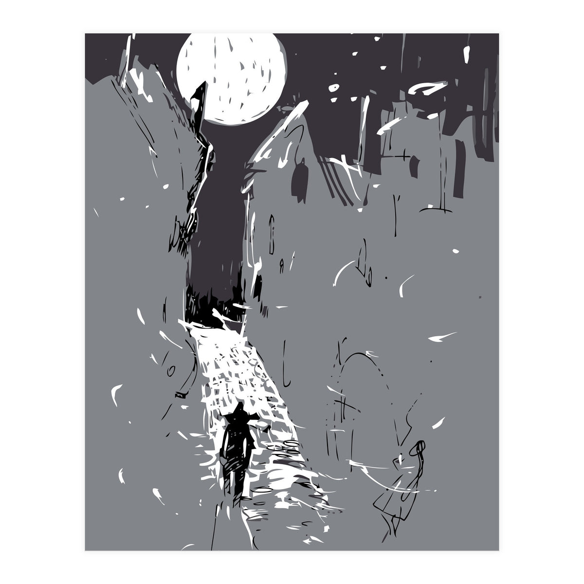 Moonlight Town (Print Only)