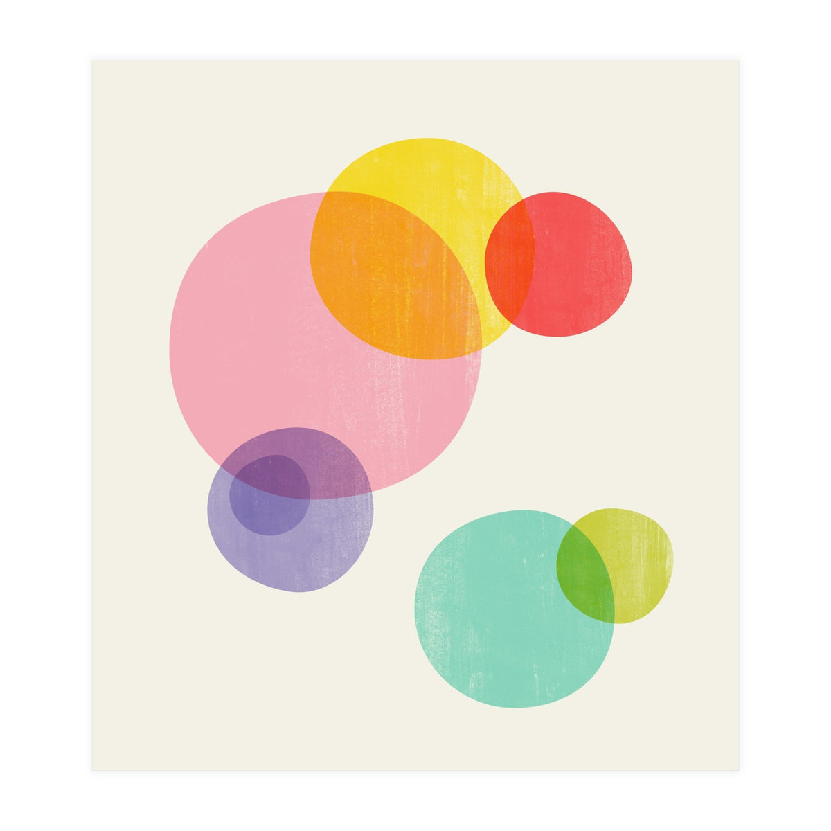 Rainbow Bubbles (Print Only)