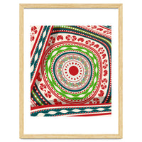 Romanian embroidery background 1