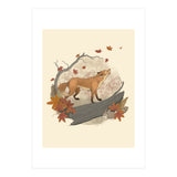 Fox And Rabbit (Print Only) thumbnail