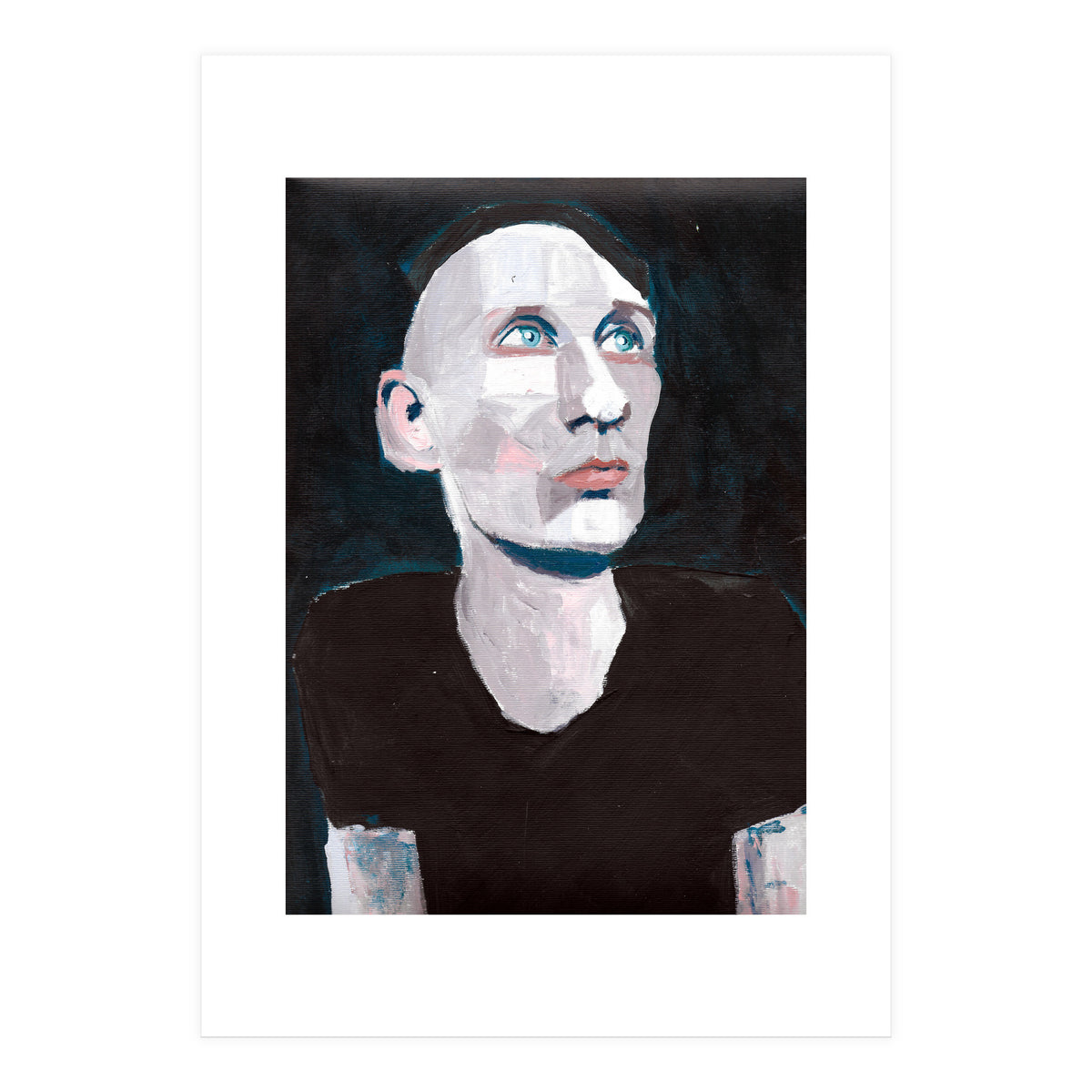 Untitled #029 - Man in black t-shirt (Print Only)