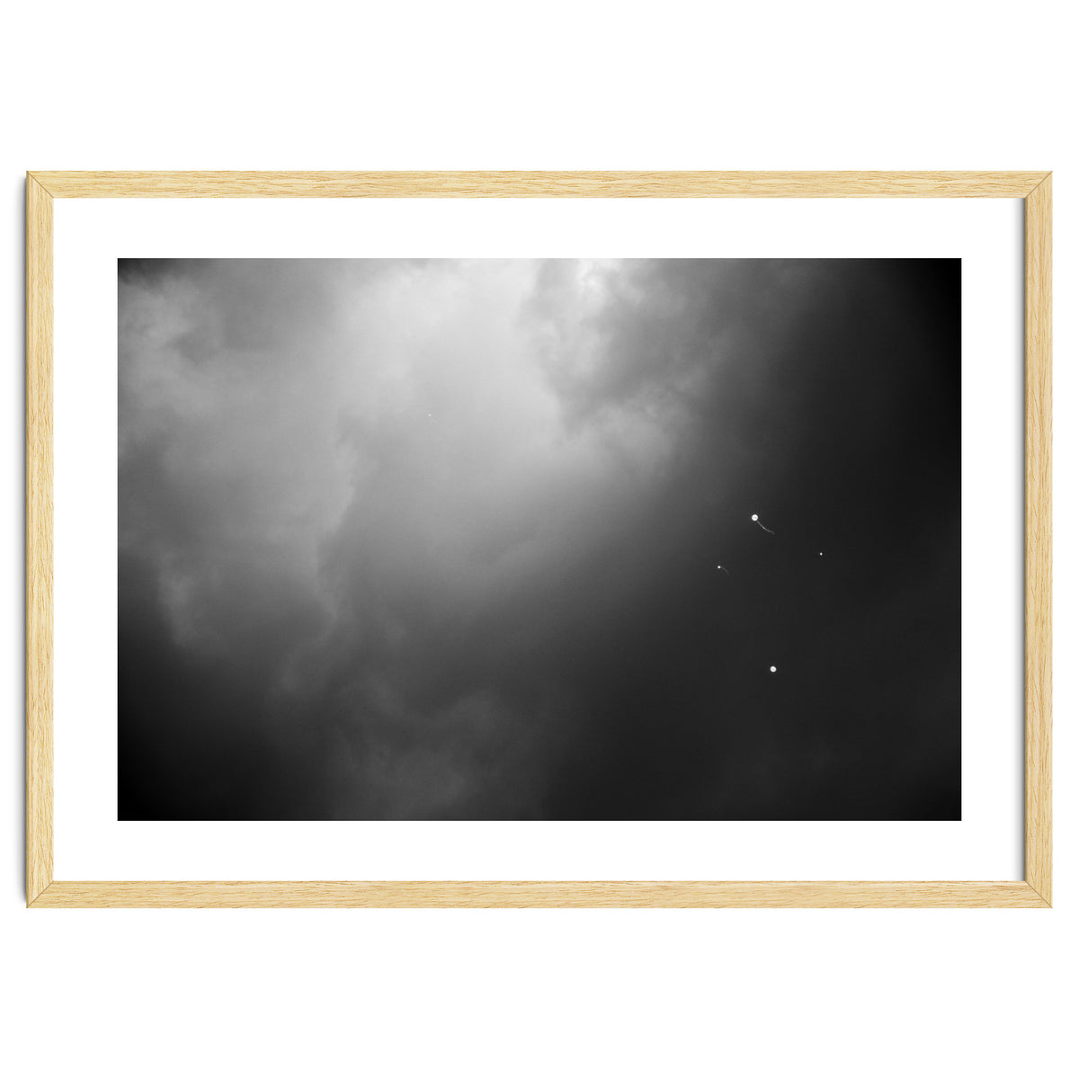 Four balloons and another one