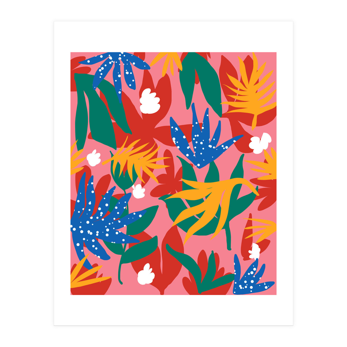 Blush In The Jungle (Print Only)