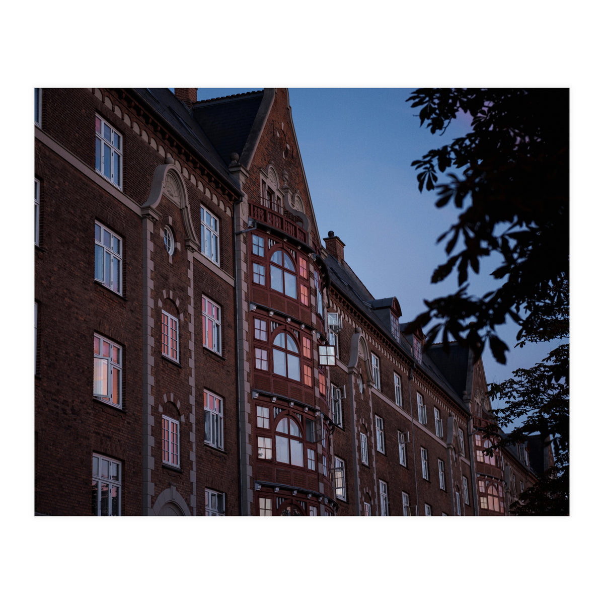 Copenhagen at Night (Print Only)