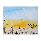 Winter sunrise || watercolor (Print Only) thumbnail