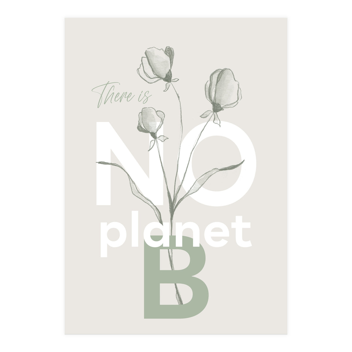 There is no planet B (Print Only)