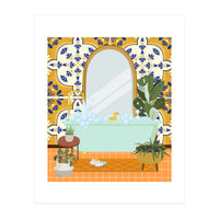 Moroccan Style Bathroom (Print Only)