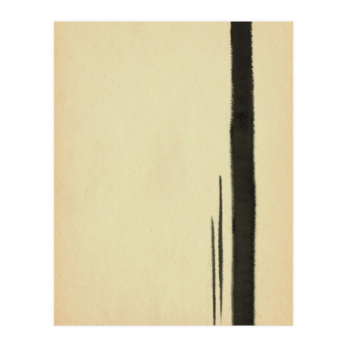 Minimalist black stripe (Print Only)