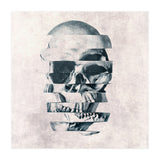 Glitch Skull Mono (Print Only) thumbnail