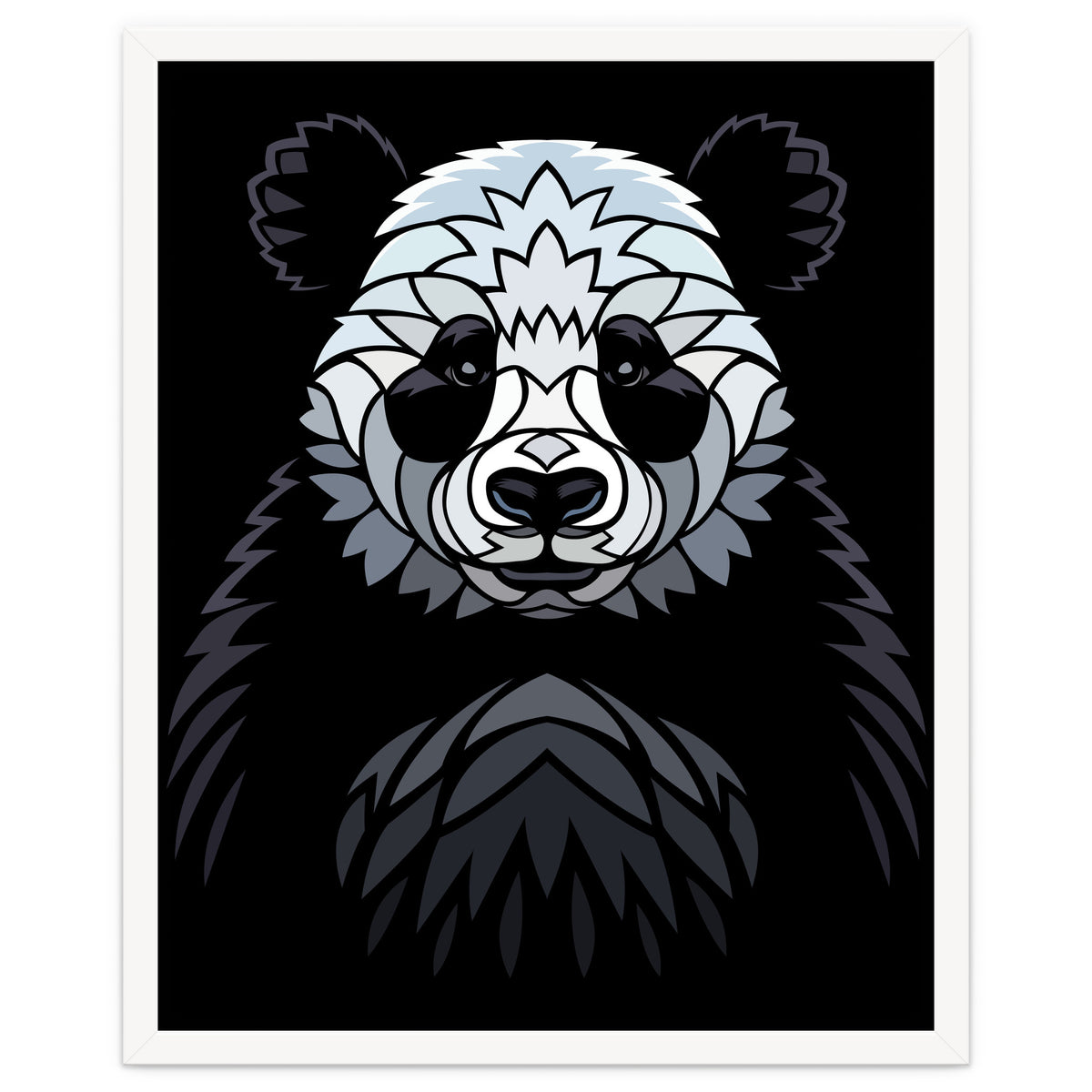 Tribal frontal Panda