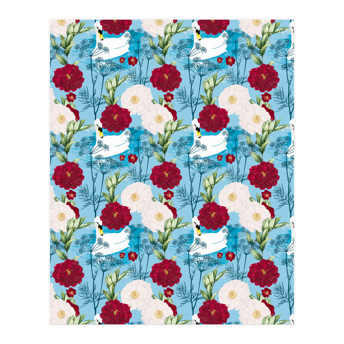 Swan Pond (Print Only)