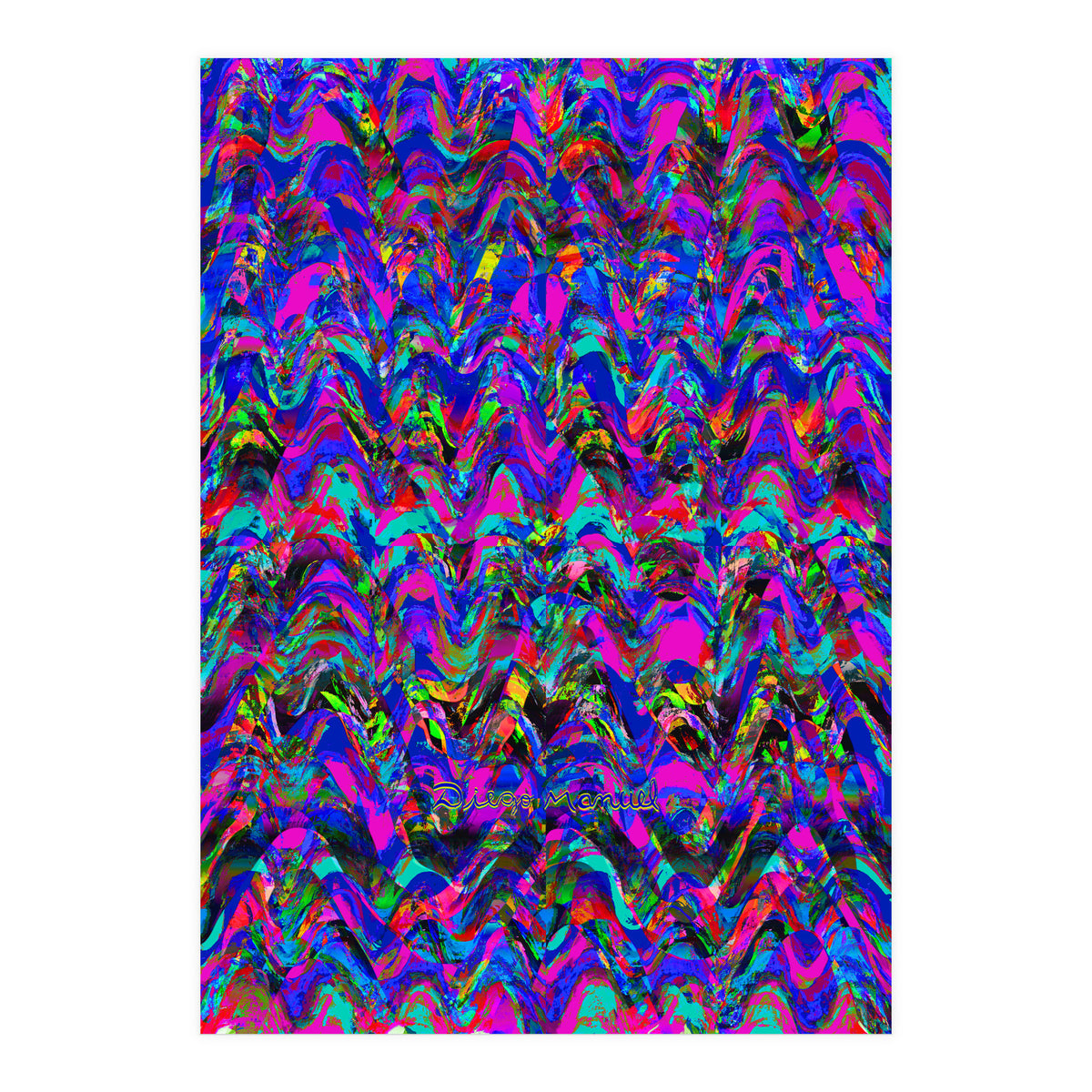 New Graffiti B 75 (Print Only)