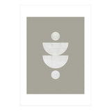 Mid-Century Modern No.23 - Woodblock Print (Print Only) thumbnail