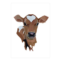 Cow with Heart (Print Only)