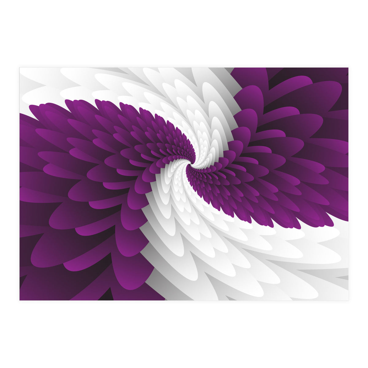 Violet Majestic Wings (Print Only)