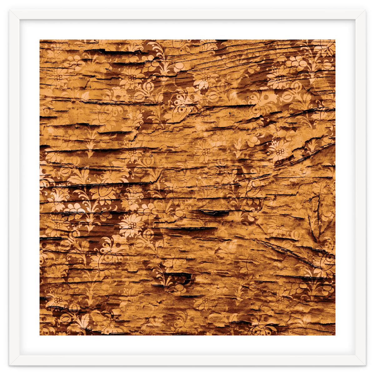 Wrinkled Ornament Old Gold