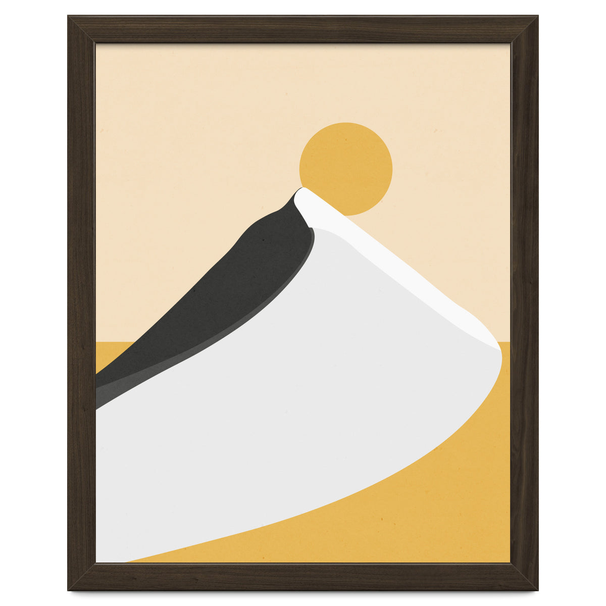 Abstract Dune - Golden Desert