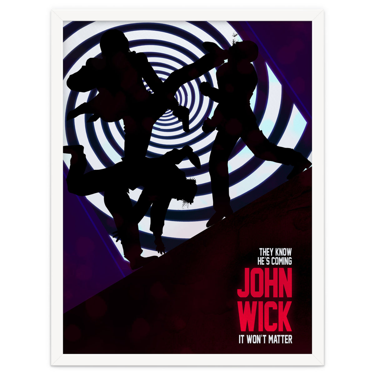 John Wick Minimal Movie Poster