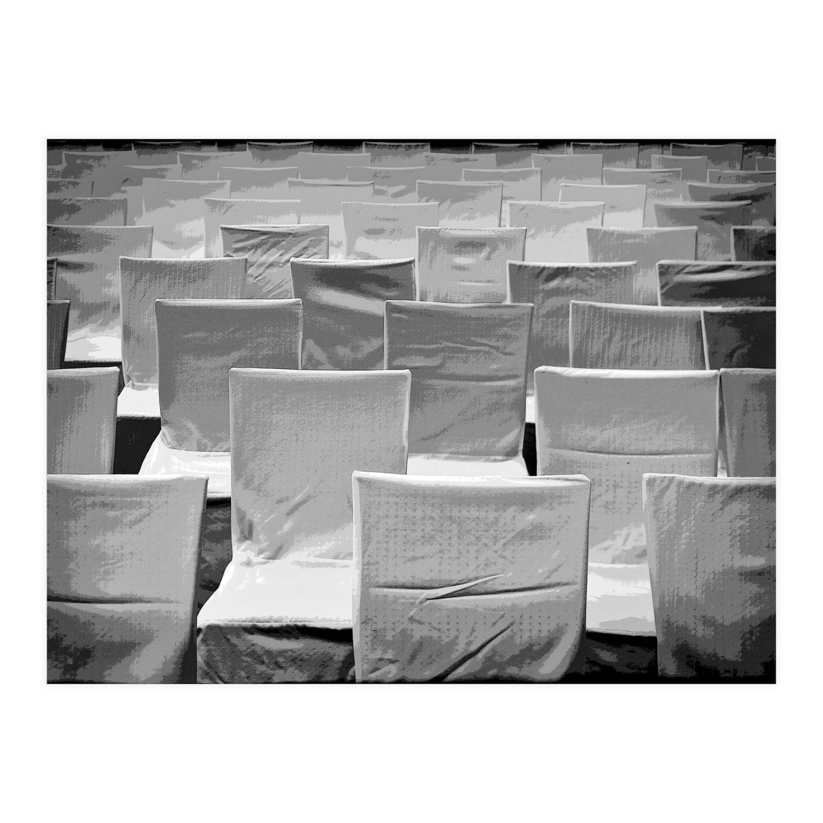 White chairs (Print Only)