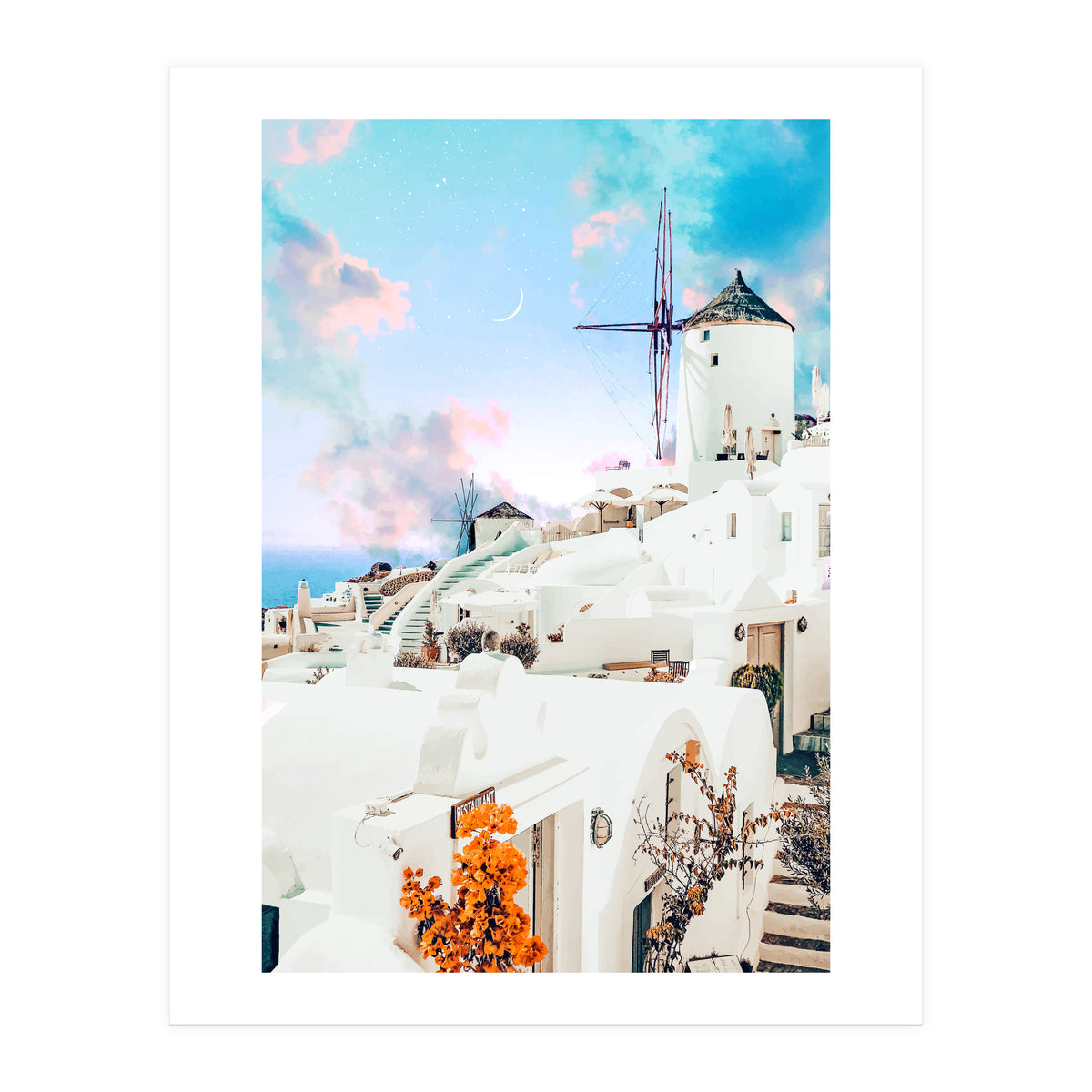 Greek Moon (Print Only)