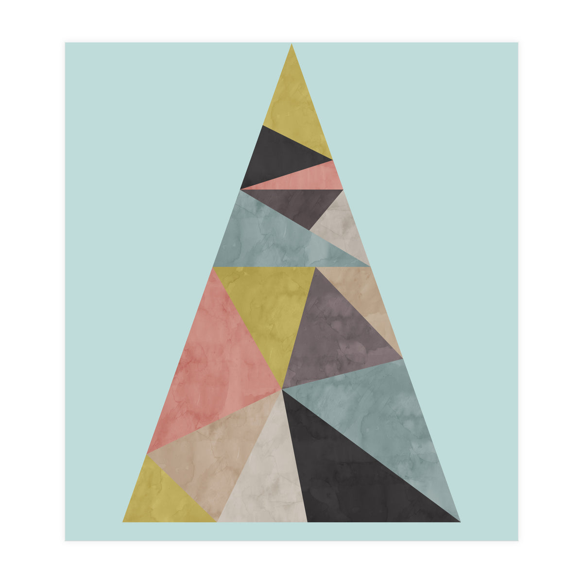 Geometric Rock III (Print Only)