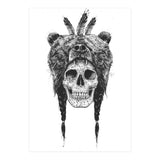 Dead Shaman Bw (Print Only) thumbnail