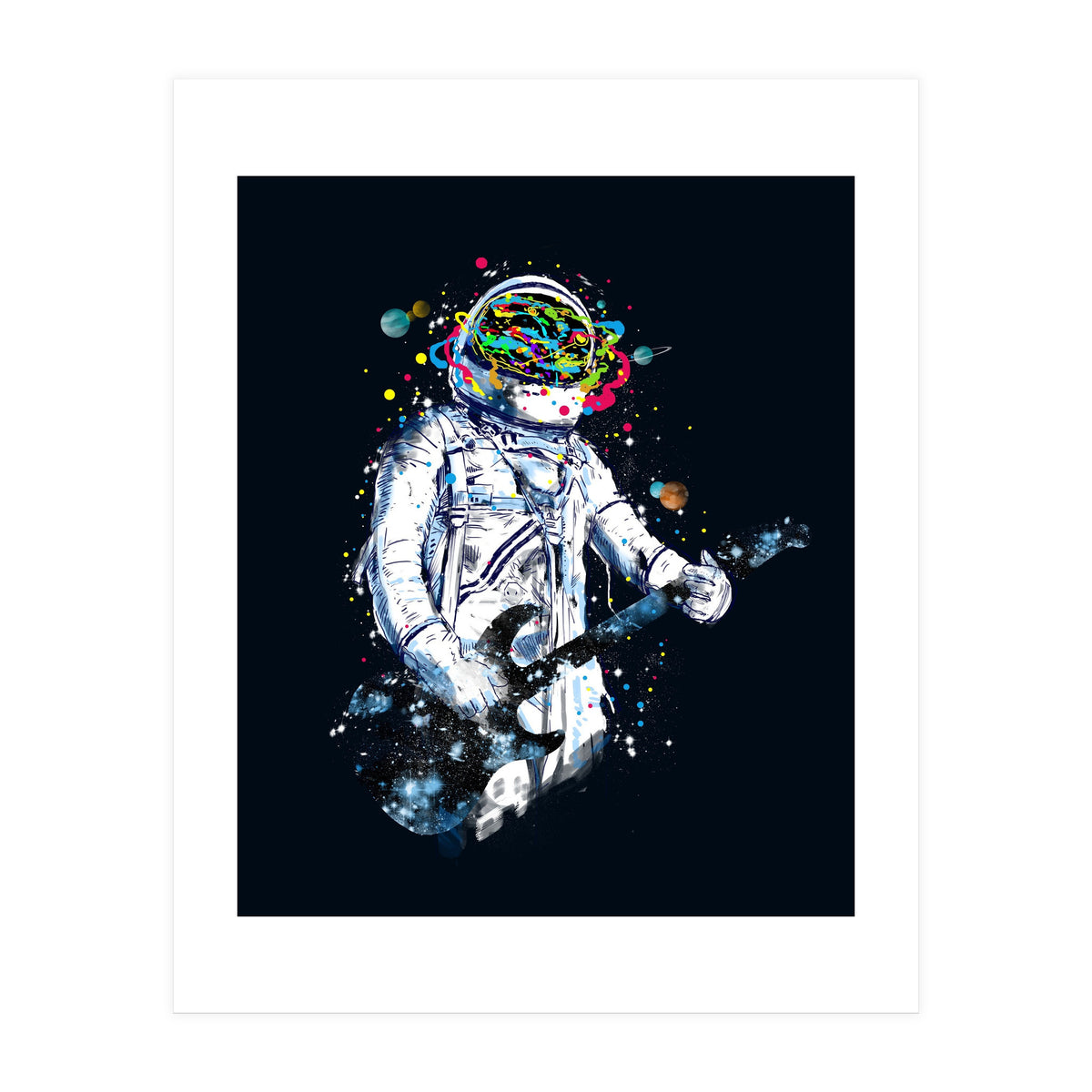 Space Guitar (Print Only)