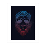 Wild Lion (dark) (Print Only) thumbnail