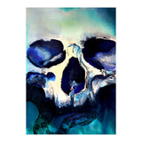 Blue Skull (Print Only) thumbnail