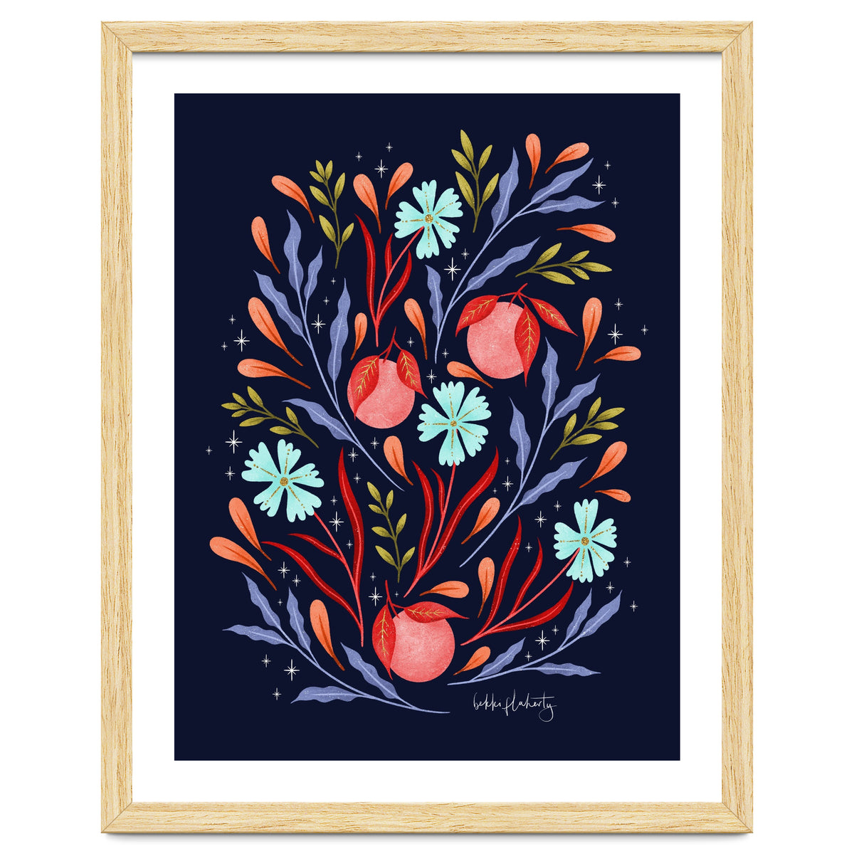 Wild Flowers and Oranges