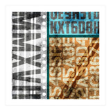 Typographic Industrial Abstract - MMXVII (Print Only) thumbnail